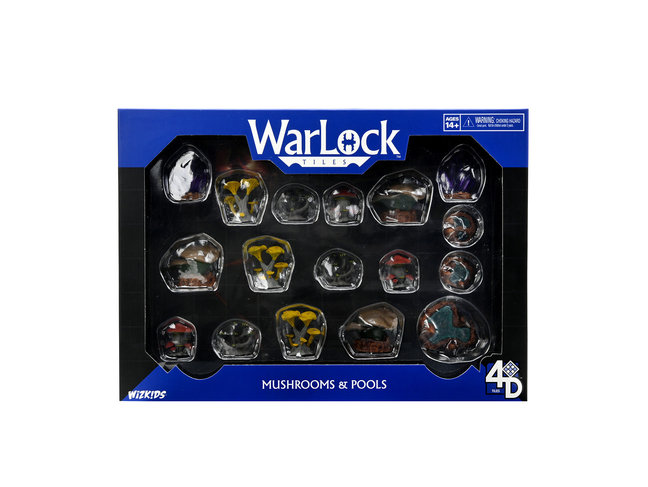 Wizkids WarLock Tiles - Mushrooms & Pools