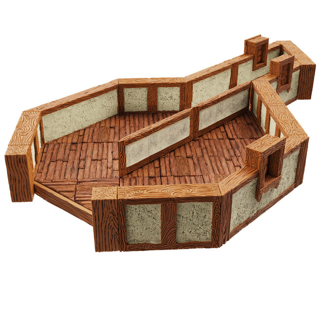 Wizkids Wizkids: WarLock Tiles - Town & Village 3 - Angles Expansion
