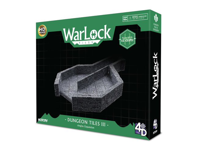 Wizkids WarLock Tiles - Dungeon Tiles 3 - Angles Expansion
