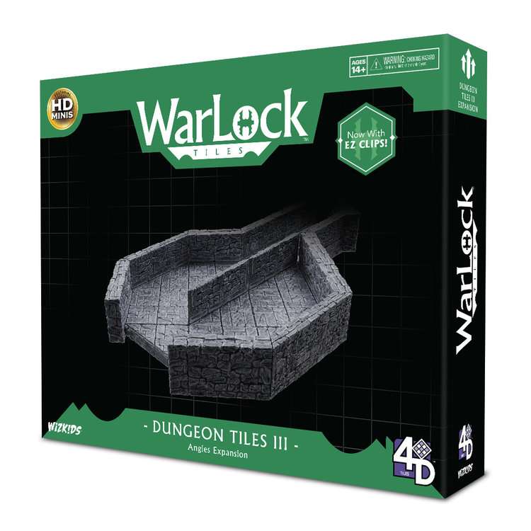 Wizkids Wizkids: WarLock Tiles - Dungeon Tiles 3 - Angles Expansion