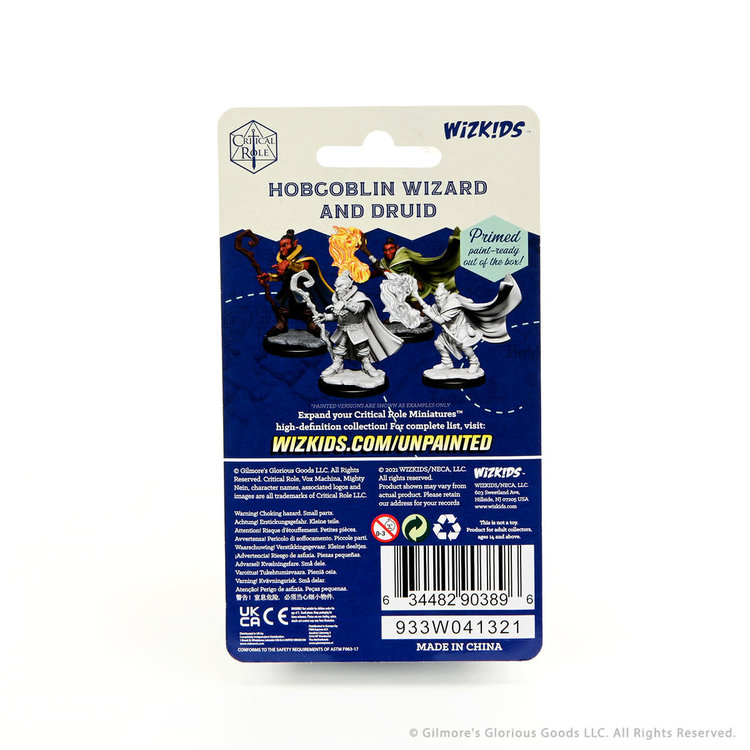 Wizkids Wizkids - Critical Role: Hobgoblin Wizard and Druid