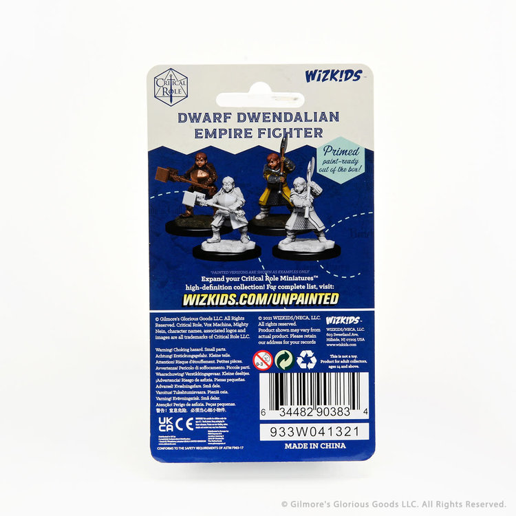 Wizkids Wizkids - Critical Role: Dwarf Dwendalian Empire Fighter