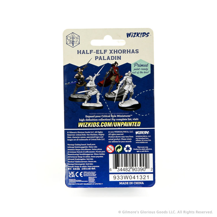 Wizkids Wizkids - Critical Role: Half Elf Xhoras Paladin