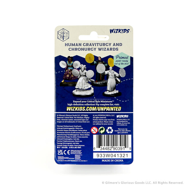 Wizkids Wizkids - Critical Role: Human Graviturgy and Chronurgy Wizards