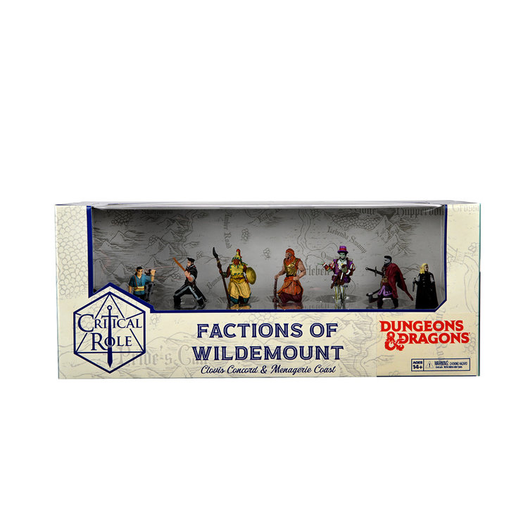 Wizkids Wizkids - Critical Role: Factions of Wildemount - Clovis Concord & Menagerie Coast