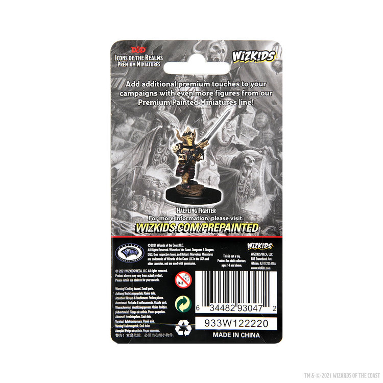 Wizkids Wizkids - Icons of the Realms: Halfling Fighter