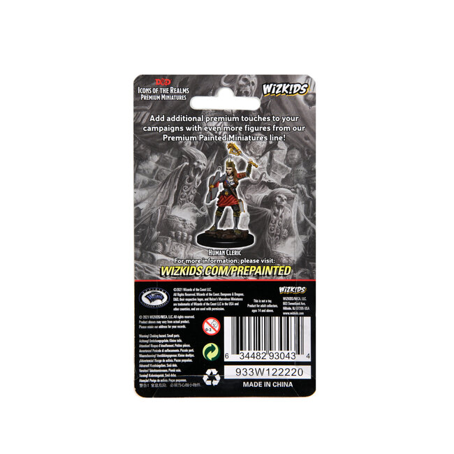 Wizkids Wizkids - Icons of the Realms: Human Cleric