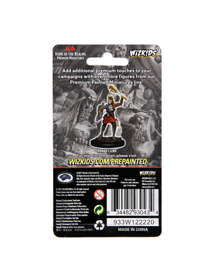 Wizkids Wizkids - Icons of the Realms: Human Cleric