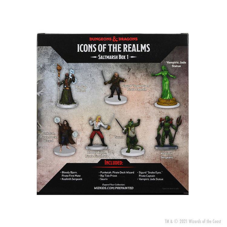Wizkids Wizkids - Icons of the Realms: Saltmarsh Box 1