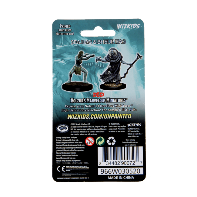 Wizkids Wizkids - Nolzur's Marvelous Miniatures: Sea Hag & Bheur Hag