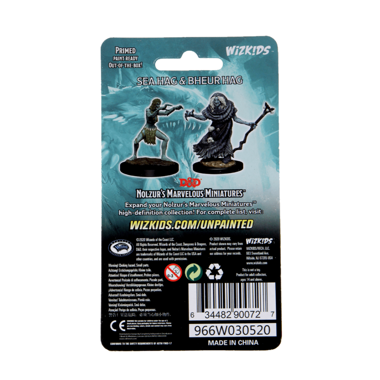Wizkids Wizkids - Nolzur's Marvelous Miniatures: Sea Hag & Bheur Hag