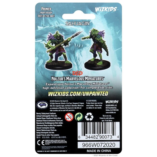 Wizkids Wizkids - Nolzur's Marvelous Miniatures: Sahuagin