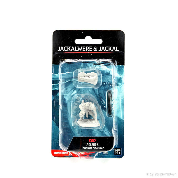 Wizkids Wizkids - Nolzur's Marvelous Miniatures: Jackalwere & Jackal