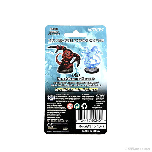 Wizkids Wizkids - Nolzur's Marvelous Miniatures: Tsucora Quori & Hashalaq Quori