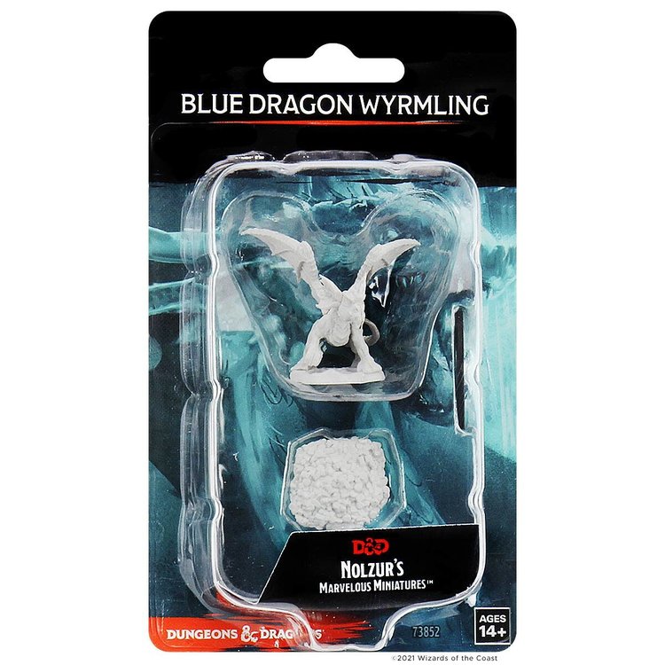 Wizkids Wizkids - Nolzur's Marvelous Miniatures: Blue Dragon Wyrmling