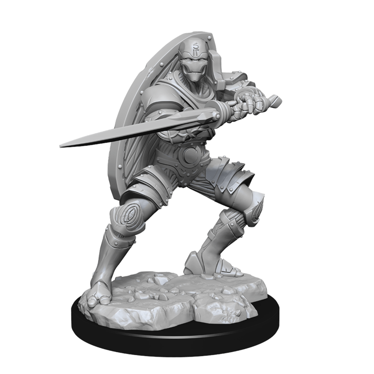 Wizkids Wizkids - Nolzur's Marvelous Miniatures: Warforged Fighter