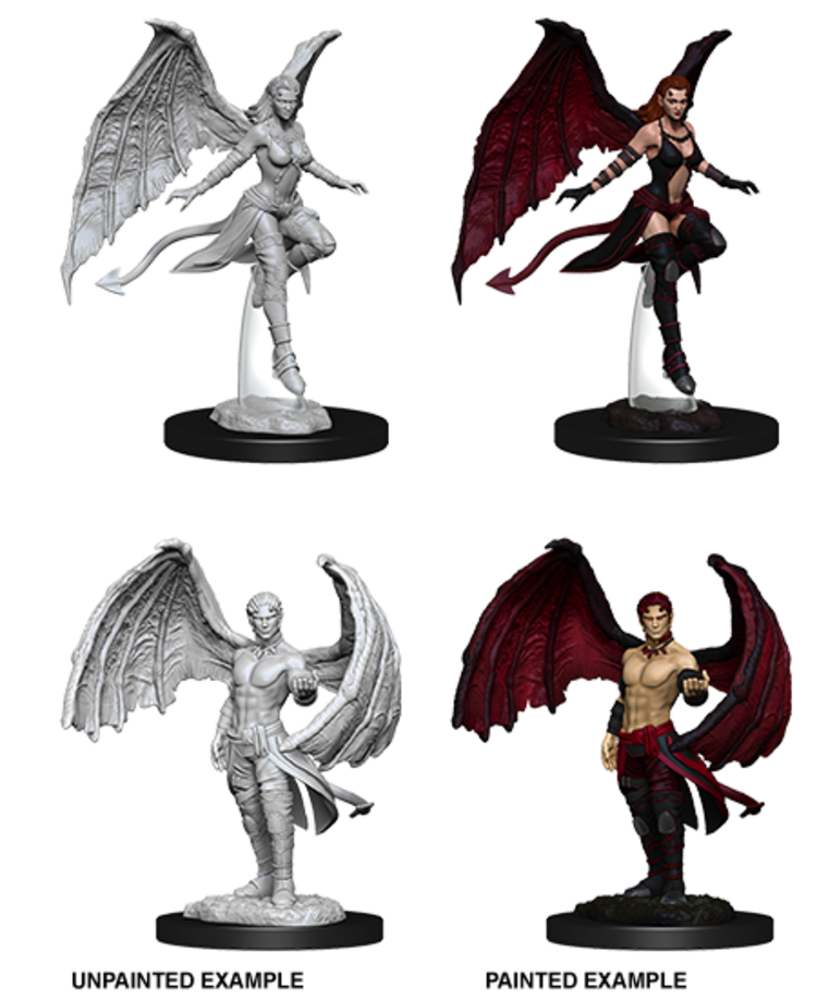 Wizkids Wizkids - Nolzur's Marvelous Miniatures: Succubus & Incubus