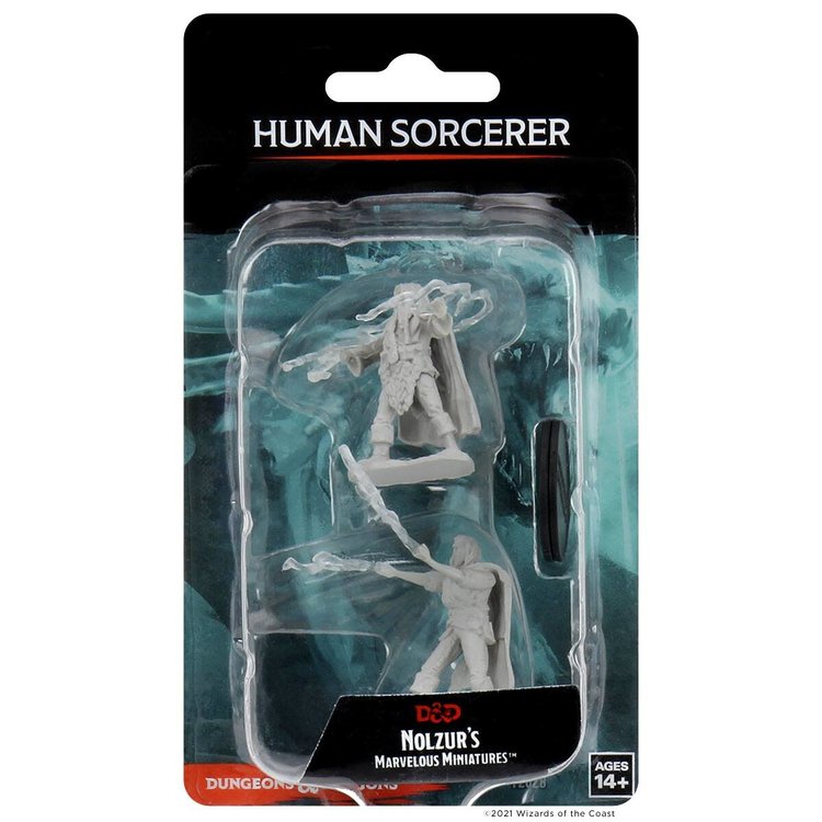 Wizkids Wizkids - Nolzur's Marvelous Miniatures: Human Sorcerer
