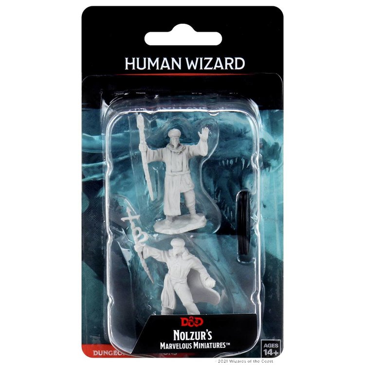 Wizkids Wizkids - Nolzur's Marvelous Miniatures: Human Wizard