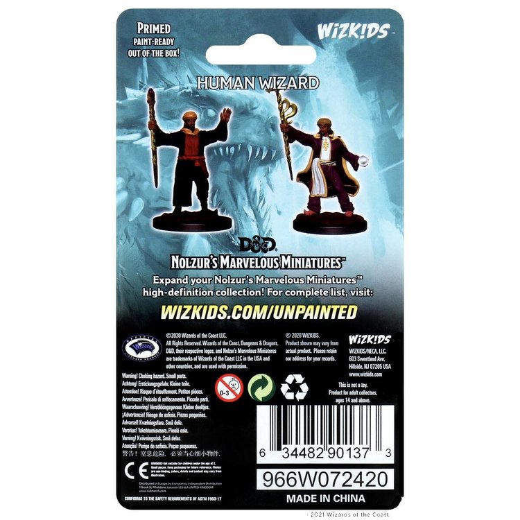 Wizkids Wizkids - Nolzur's Marvelous Miniatures: Human Wizard