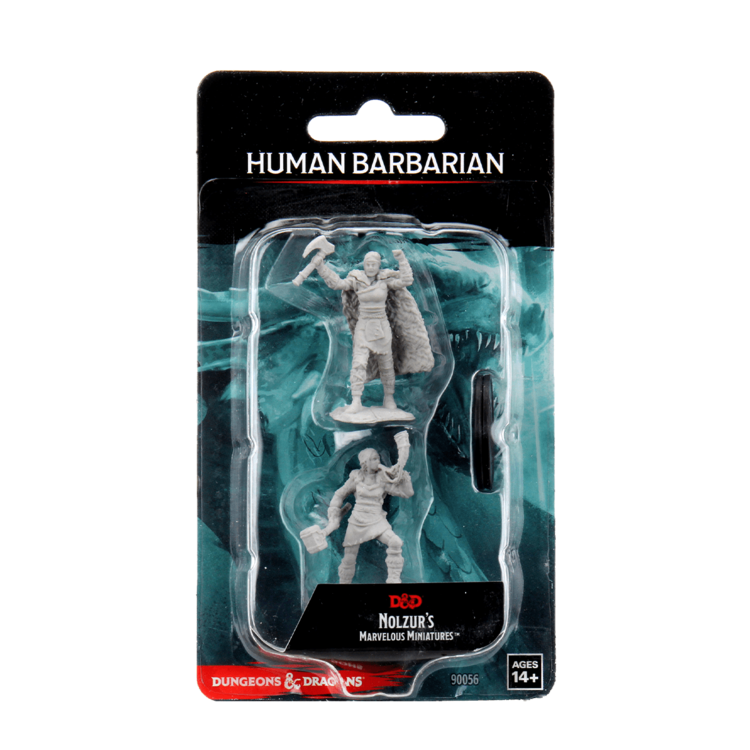 Wizkids Wizkids - Nolzur's Marvelous Miniatures: Human Barbarian