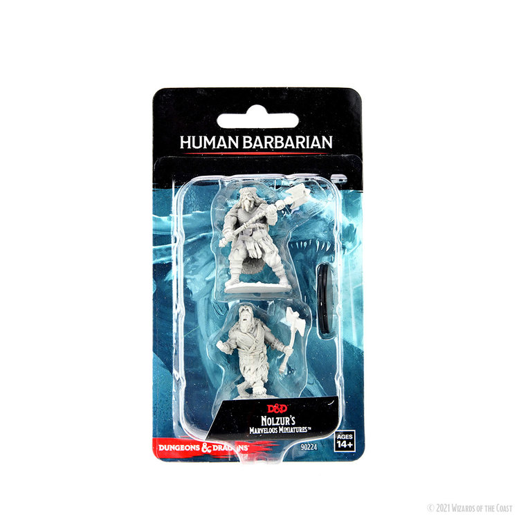 Wizkids Wizkids - Nolzur's Marvelous Miniatures: Human Barbarian