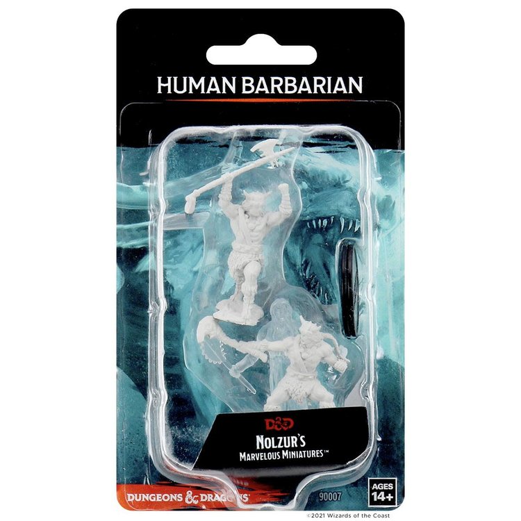 Wizkids Wizkids - Nolzur's Marvelous Miniatures: Human Barbarian