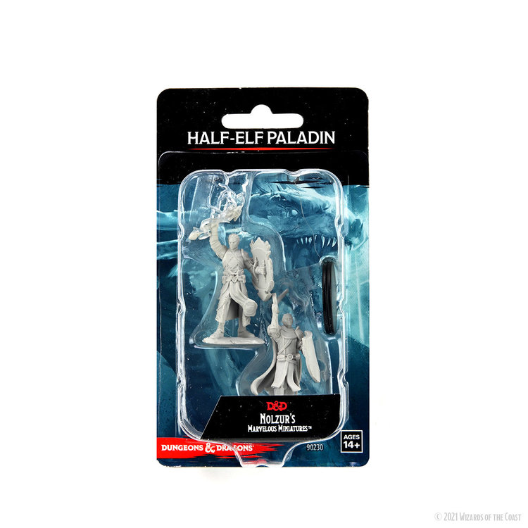 Wizkids Wizkids - Nolzur's Marvelous Miniatures: Half-Elf Paladin