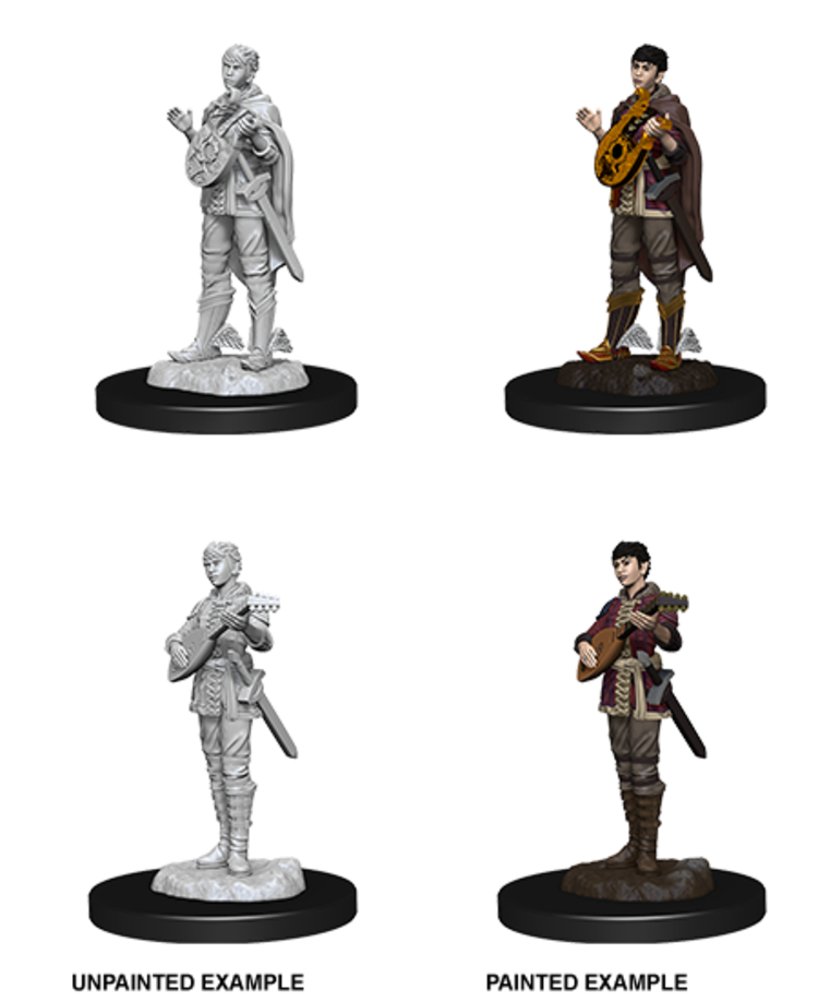 Wizkids Wizkids - Nolzur's Marvelous Miniatures: Half-Elf Bard