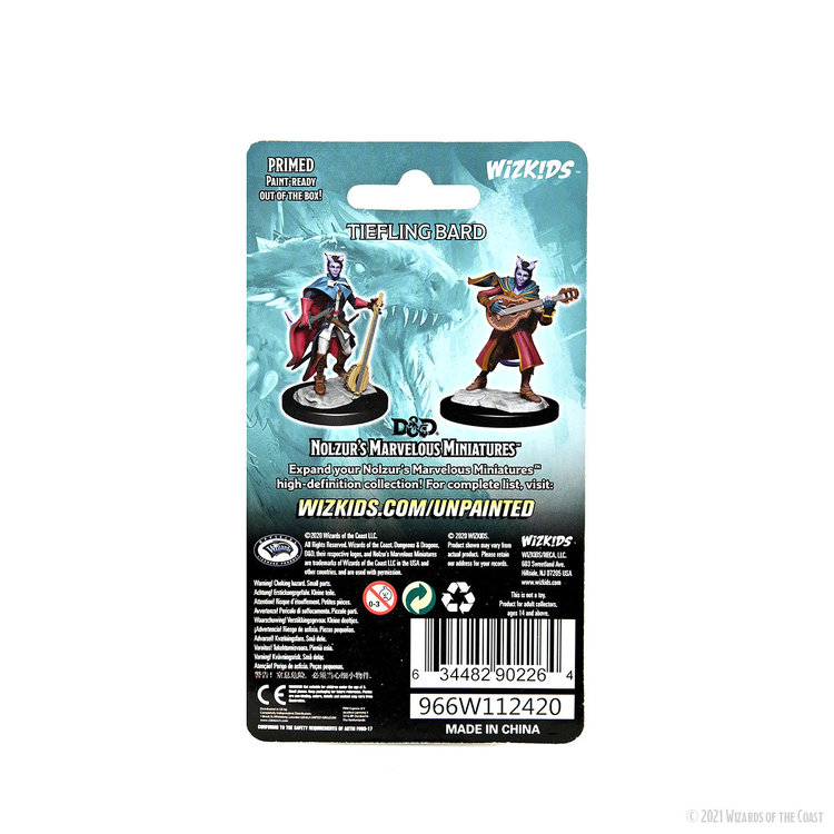 Wizkids Wizkids - Nolzur's Marvelous Miniatures: Tiefling Bard