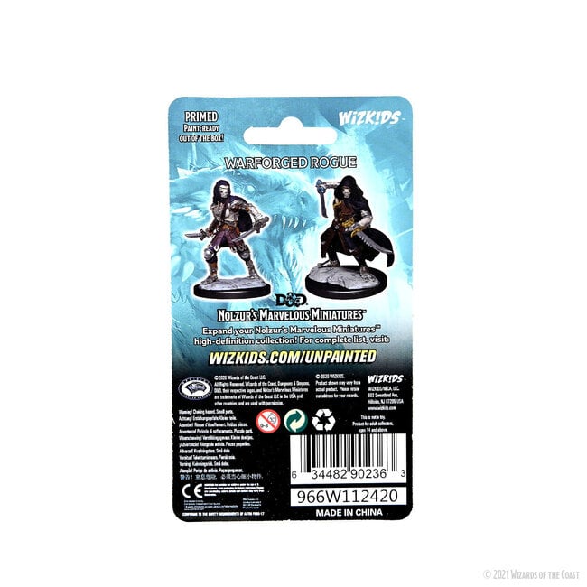 Wizkids Wizkids - Nolzur's Marvelous Miniatures: Warforged Rogue