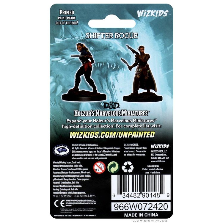 Wizkids Wizkids - Nolzur's Marvelous Miniatures: Shifter Rogue