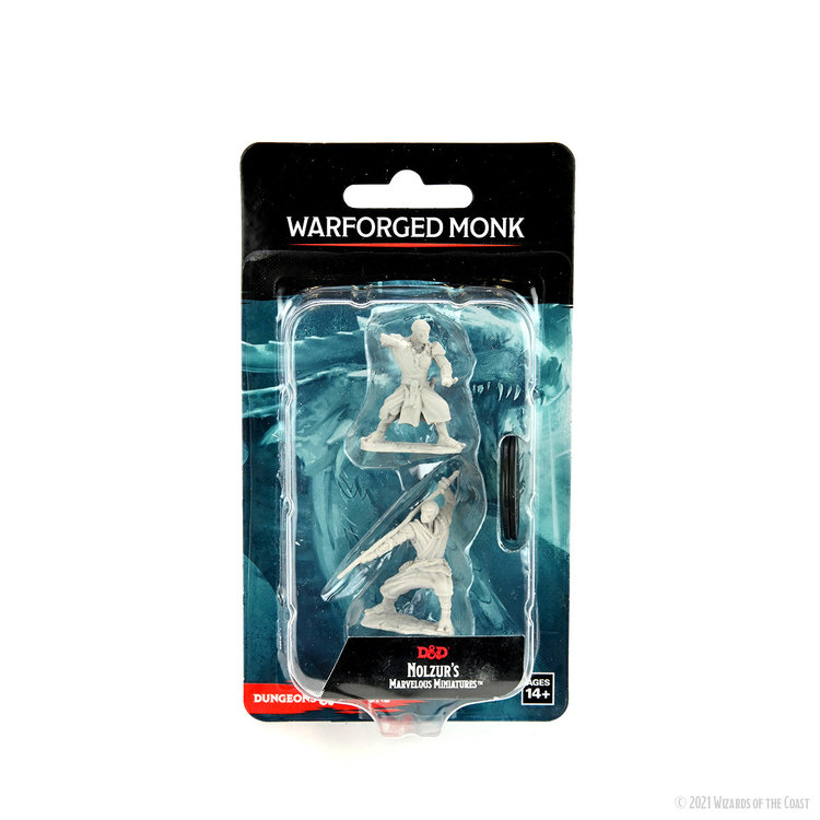Wizkids Wizkids - Nolzur's Marvelous Miniatures: Warforged Monk