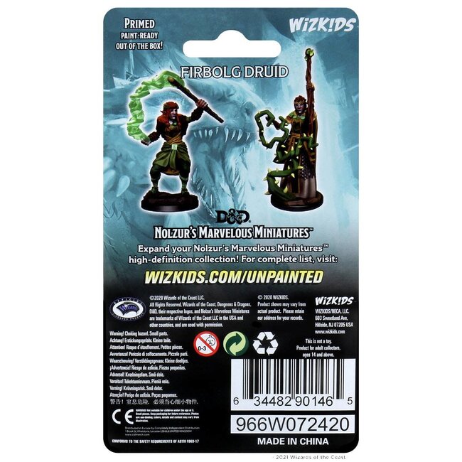 Wizkids Wizkids - Nolzur's Marvelous Miniatures: Firbolg Druid