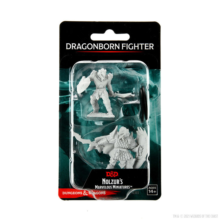 Wizkids Wizkids - Nolzur's Marvelous Miniatures: Dragonborn Fighter