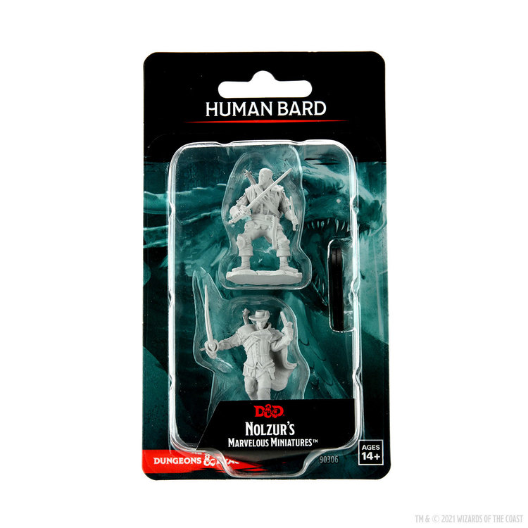 Wizkids Wizkids - Nolzur's Marvelous Miniatures: Human Bard