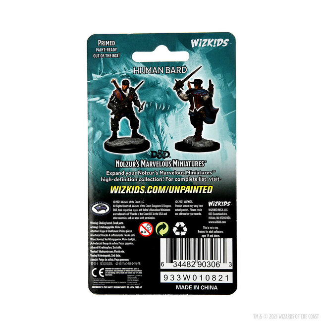 Wizkids Wizkids - Nolzur's Marvelous Miniatures: Human Bard