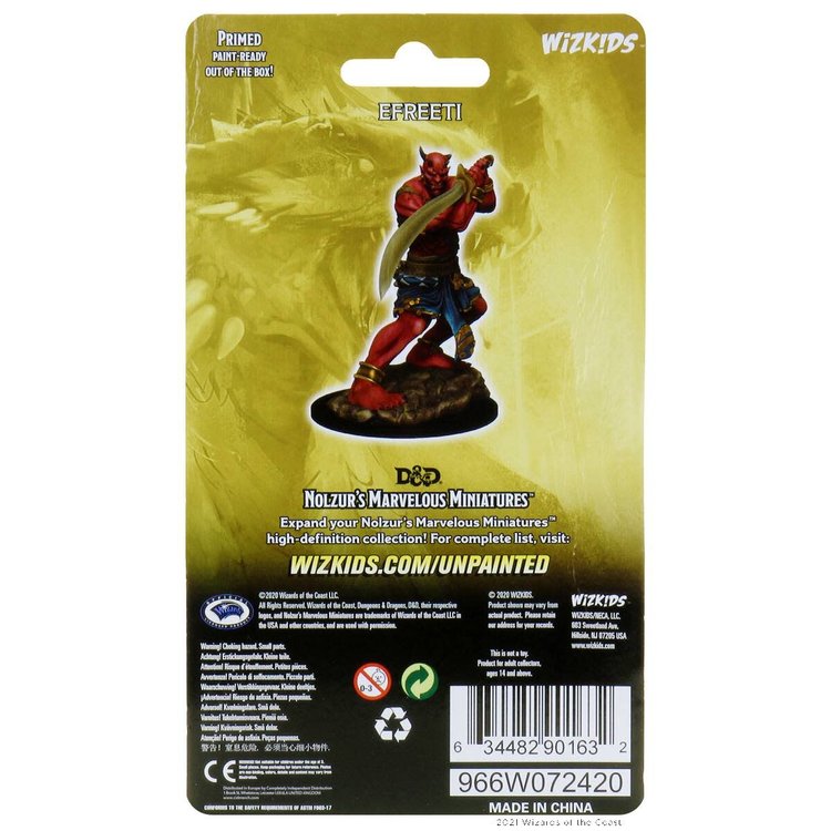 Wizkids Wizkids - Nolzur's Marvelous Miniatures: Efreeti