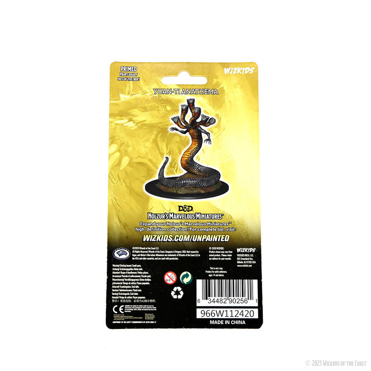 Wizkids Wizkids - Nolzur's Marvelous Miniatures: Yuan-Ti Anathema