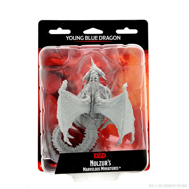 Wizkids Wizkids - Nolzur's Marvelous Miniatures: Young Blue Dragon