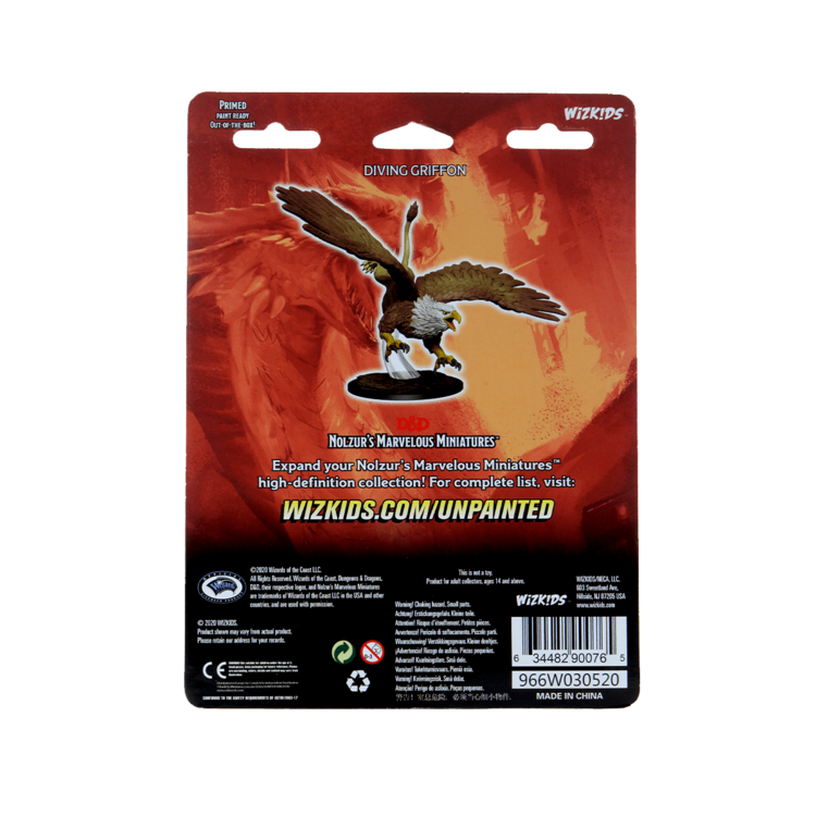 Wizkids Wizkids - Nolzur's Marvelous Miniatures: Diving Griffon