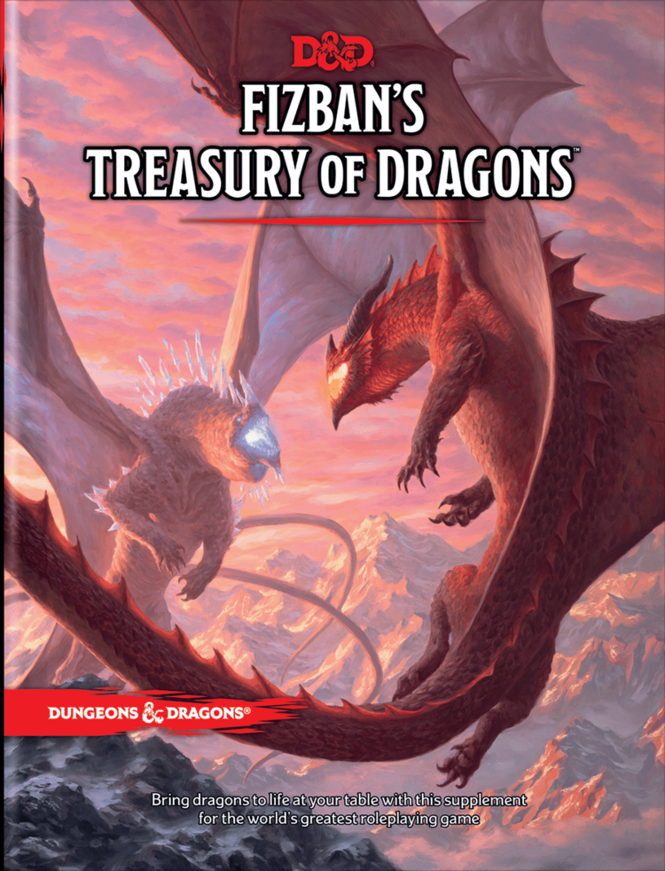 Wizards of the Coast Wizards of the Coast - Dungeons & Dragons: Fizbans Treasury of Dragons