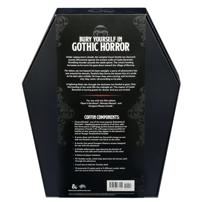 Wizards of the Coast Wizards of the Coast - Dungeons & Dragons: Curse of Strahd Revamped