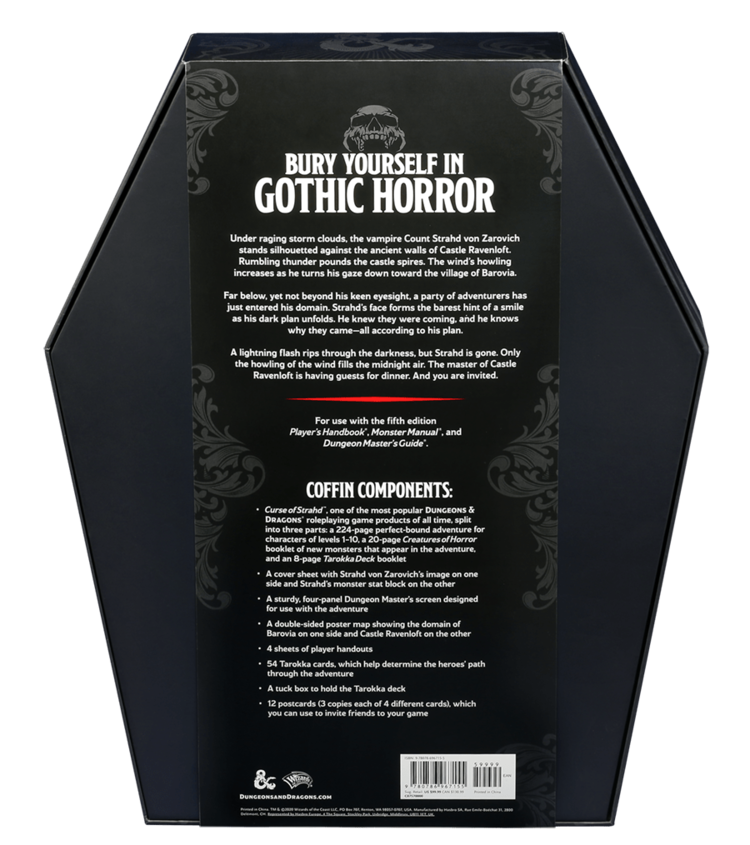 Wizards of the Coast Wizards of the Coast - Dungeons & Dragons: Curse of Strahd Revamped