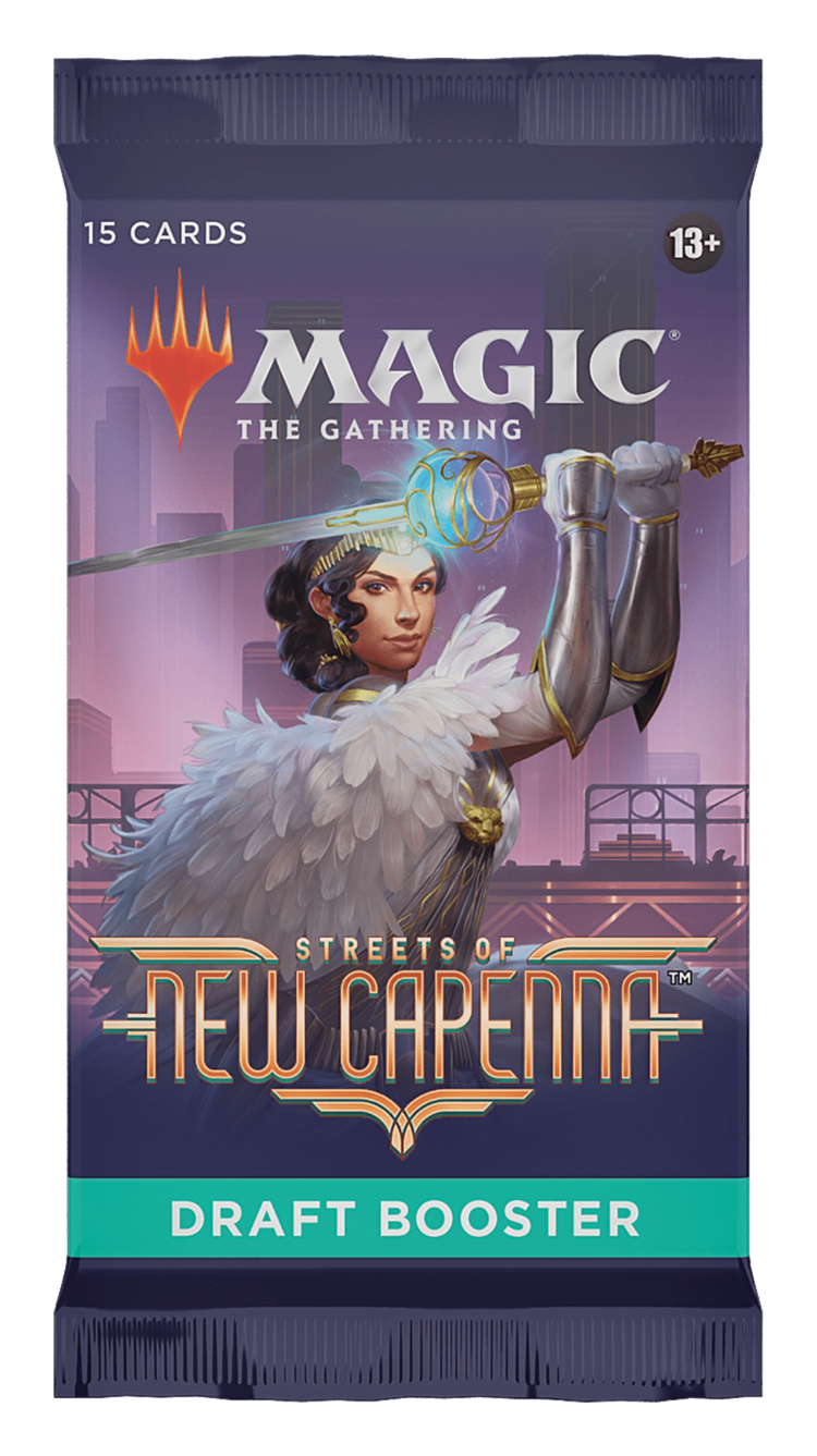 Magic: The Gathering Wizards of the Coast - Magic: The Gathering: Streets of New Capenna: Draft Booster (en)