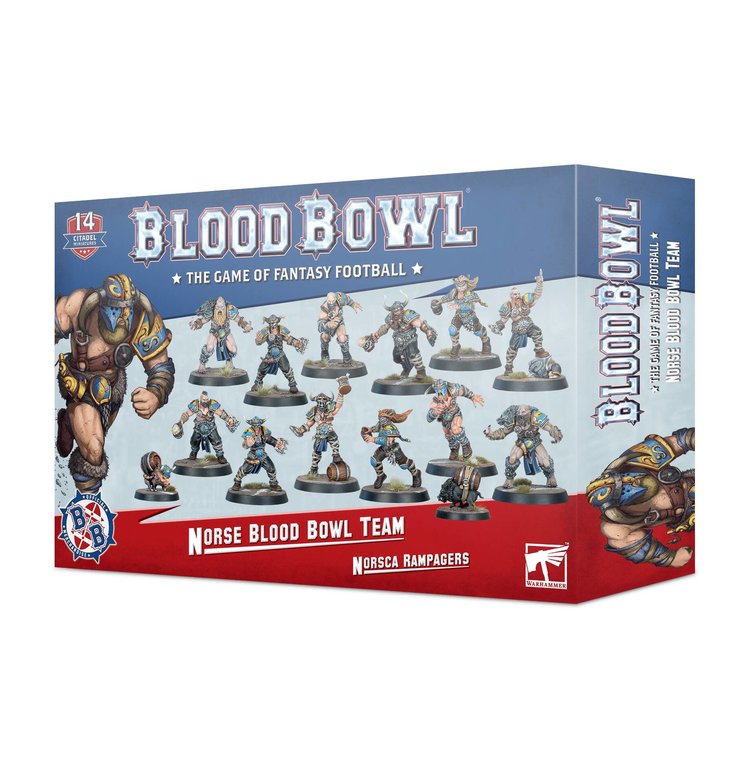 Games Workshop Warhammer Games Workshop - Warhammer - Blood Bowl: Norse Team