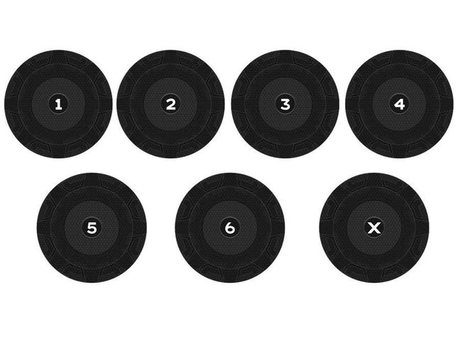 Gamemat Objective Markers: Warhammer 40000