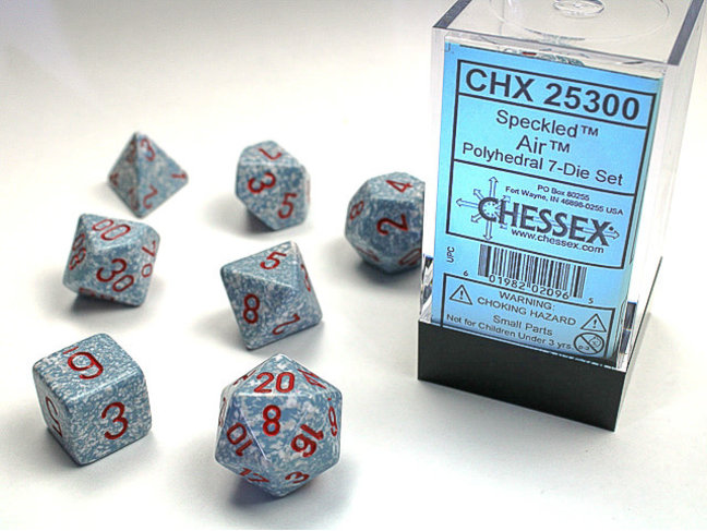 Chessex Air - Speckled Polyhedral 7-Die Set