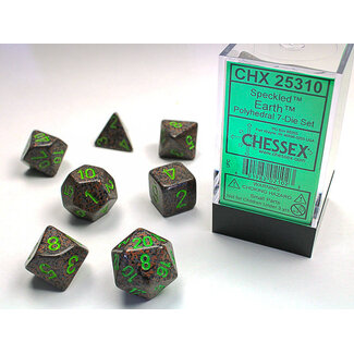 Chessex Earth - Speckled Polyhedral 7-Die Set