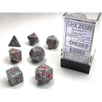 Chessex Granite - Speckled Polyhedral 7-Die Set